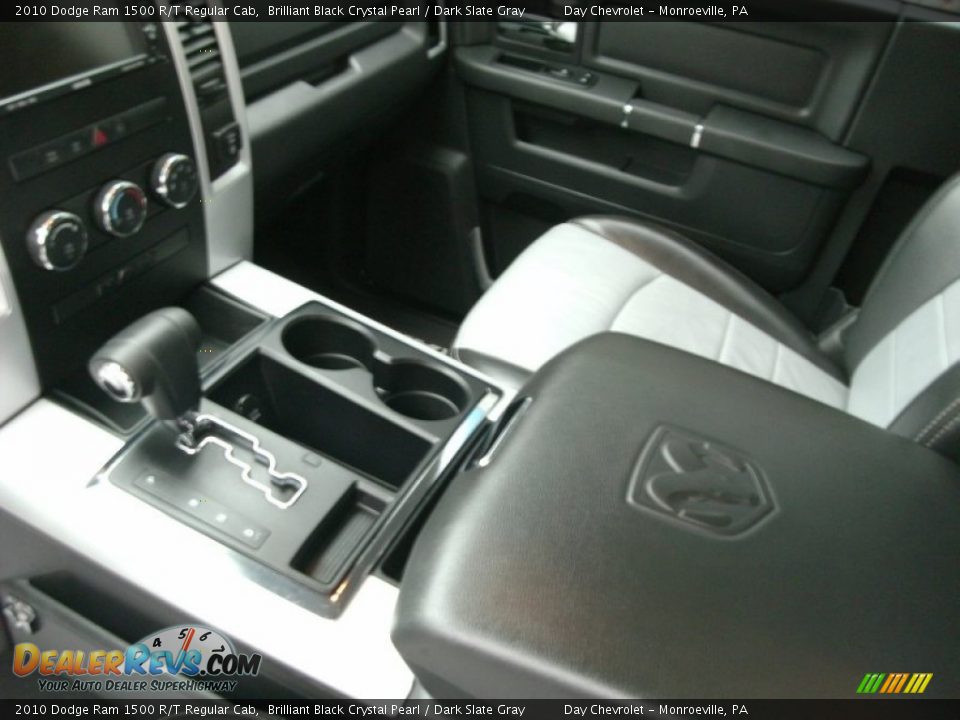 2010 Dodge Ram 1500 R/T Regular Cab Brilliant Black Crystal Pearl / Dark Slate Gray Photo #8