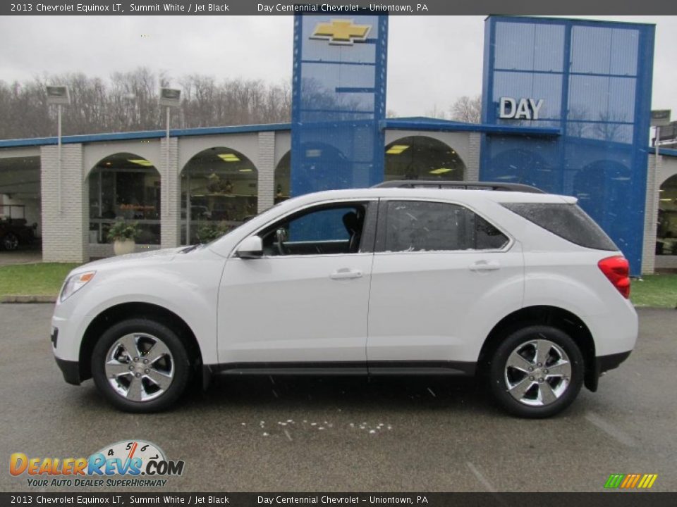 2013 Chevrolet Equinox LT Summit White / Jet Black Photo #2