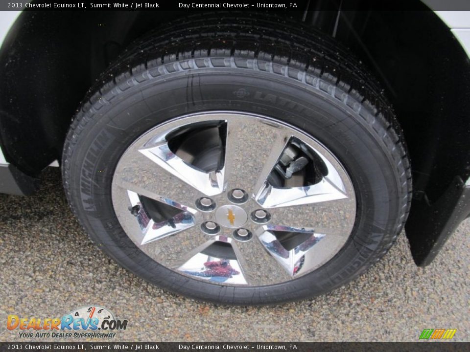 2013 Chevrolet Equinox LT Summit White / Jet Black Photo #3