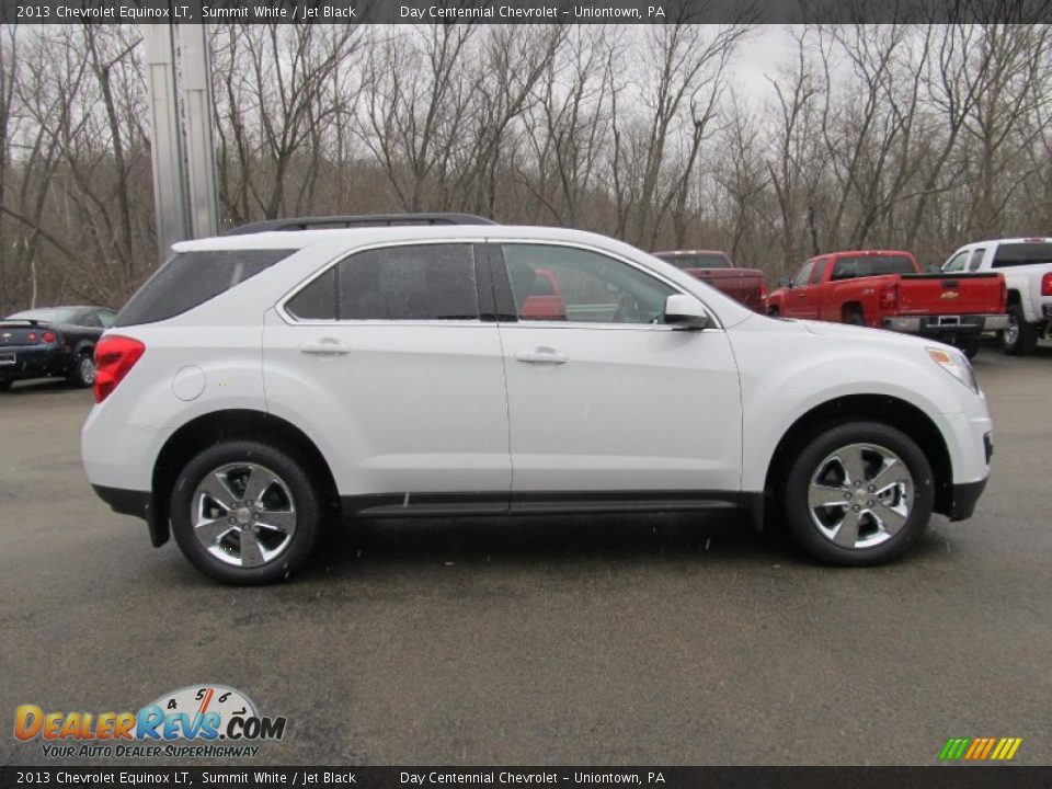 2013 Chevrolet Equinox LT Summit White / Jet Black Photo #7
