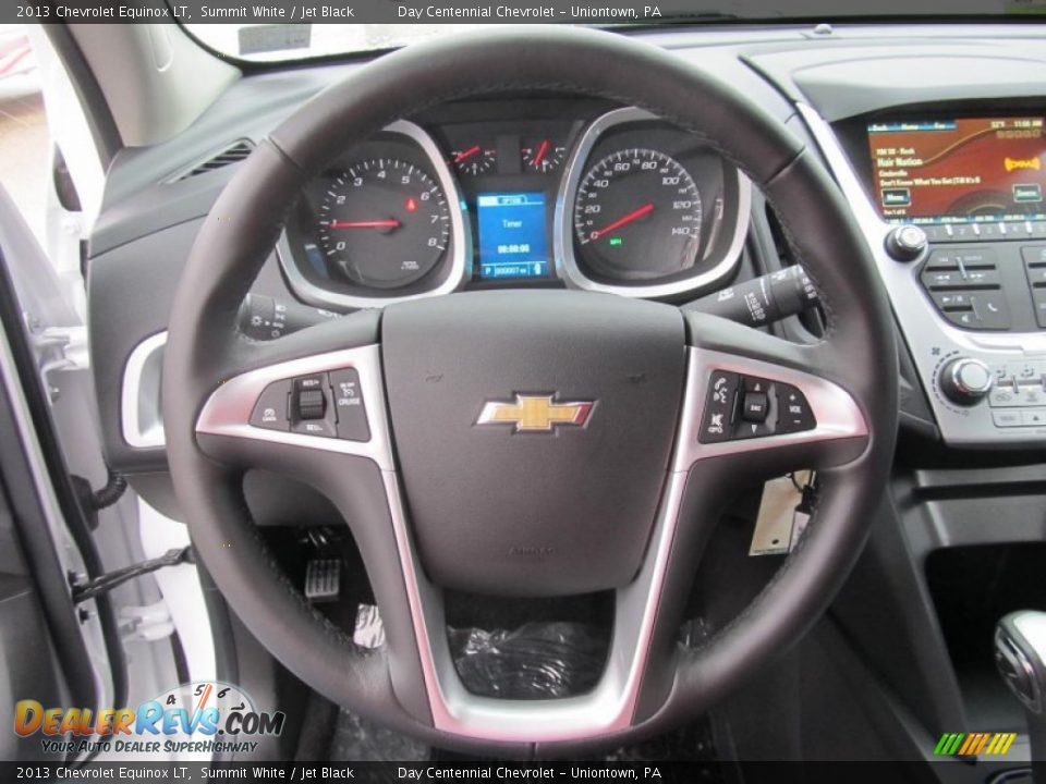 2013 Chevrolet Equinox LT Summit White / Jet Black Photo #14