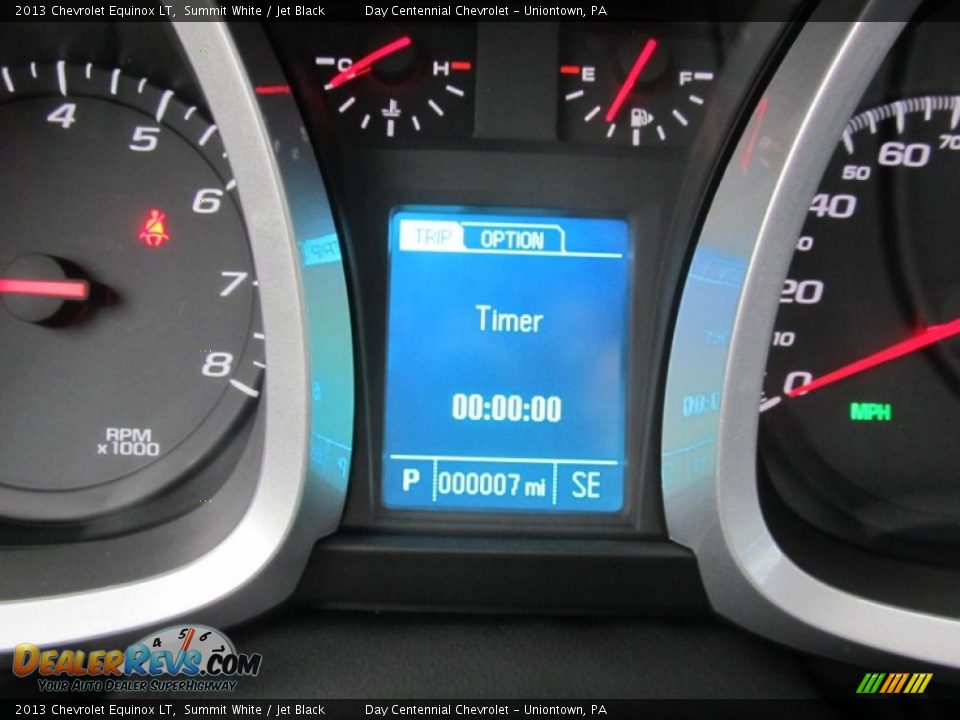 2013 Chevrolet Equinox LT Summit White / Jet Black Photo #20