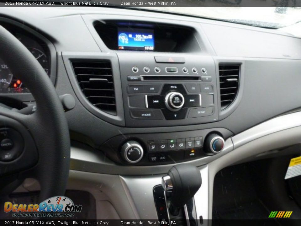 2013 Honda CR-V LX AWD Twilight Blue Metallic / Gray Photo #18