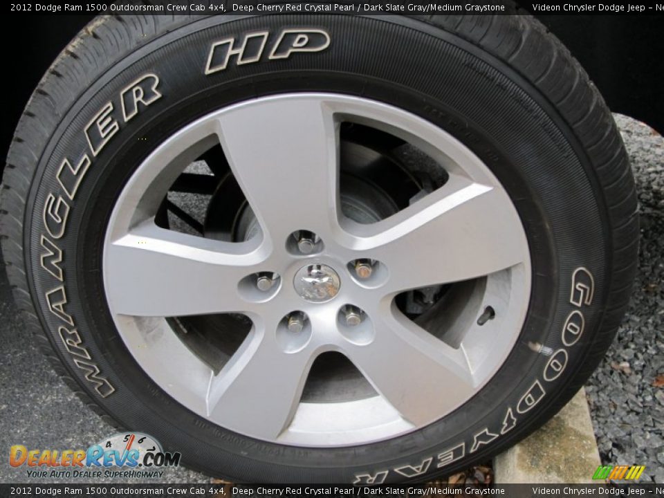 2012 Dodge Ram 1500 Outdoorsman Crew Cab 4x4 Wheel Photo #22