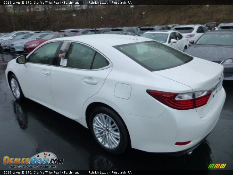 2013 Lexus ES 350 Starfire White Pearl / Parchment Photo #2