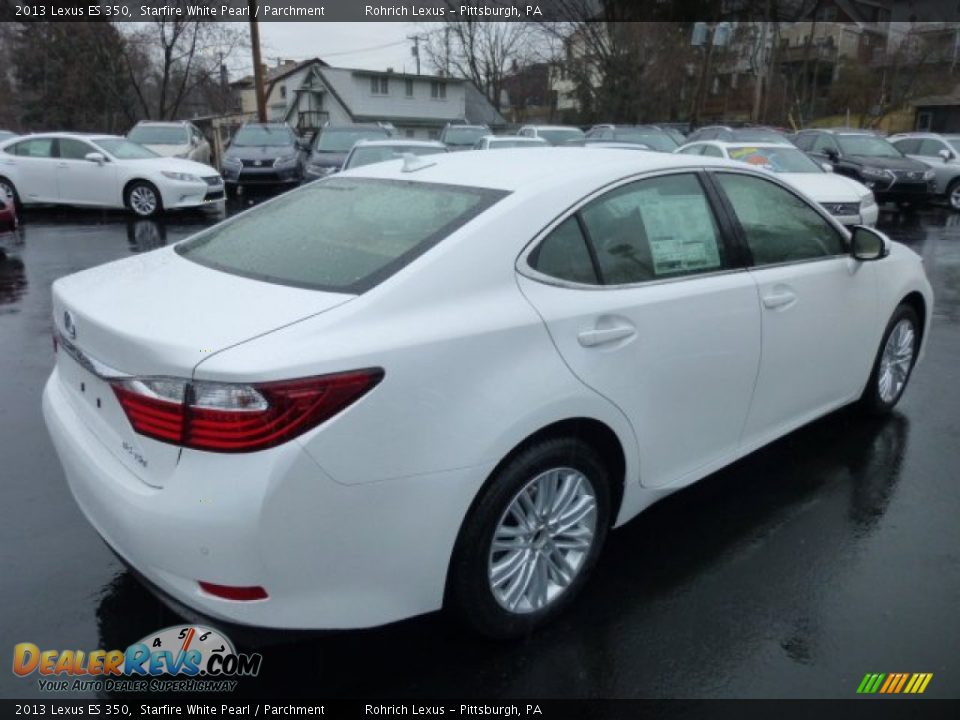2013 Lexus ES 350 Starfire White Pearl / Parchment Photo #4