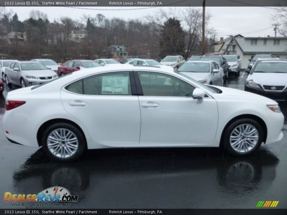 2013 Lexus ES 350 Starfire White Pearl / Parchment Photo #5