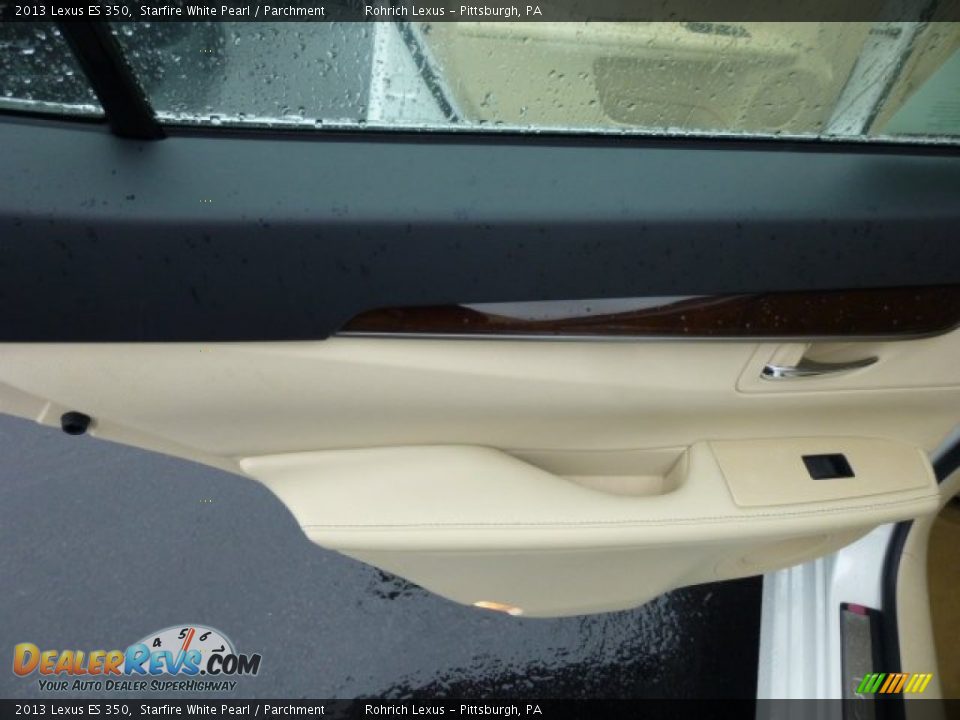 2013 Lexus ES 350 Starfire White Pearl / Parchment Photo #13