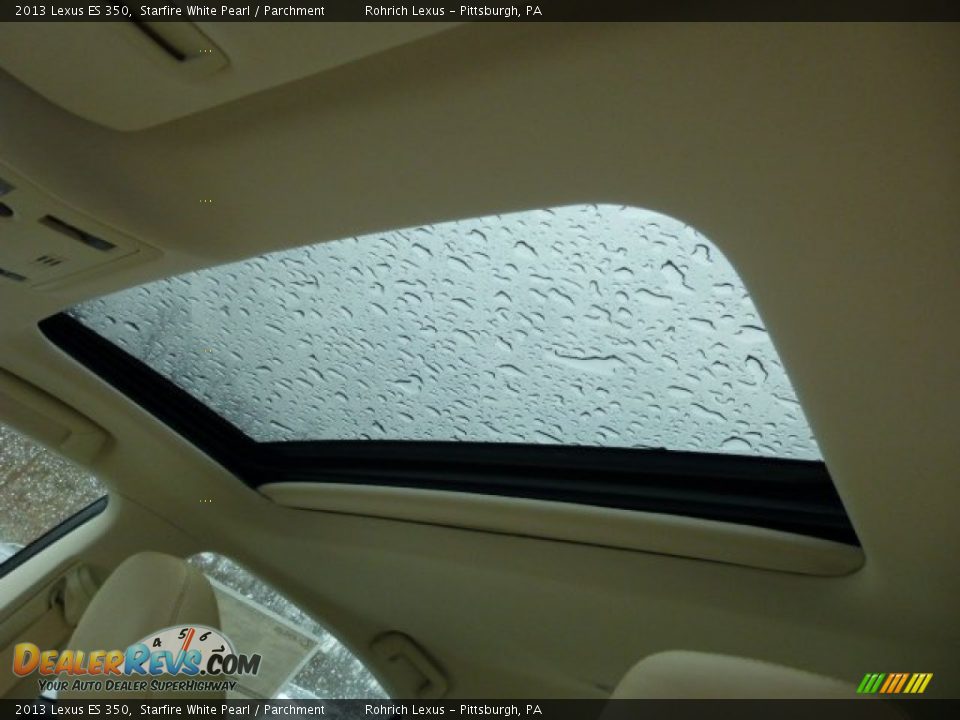 2013 Lexus ES 350 Starfire White Pearl / Parchment Photo #15