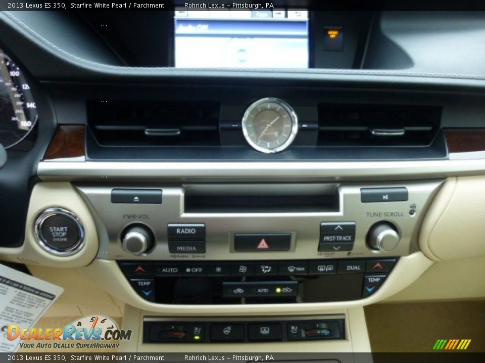 2013 Lexus ES 350 Starfire White Pearl / Parchment Photo #18