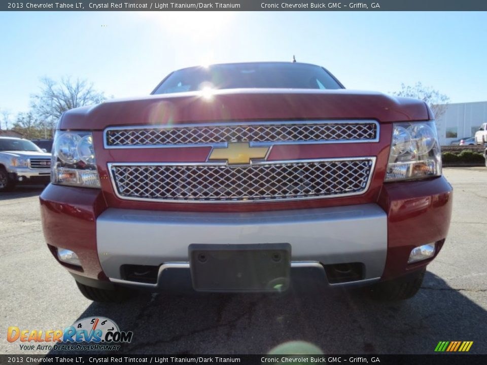 2013 Chevrolet Tahoe LT Crystal Red Tintcoat / Light Titanium/Dark Titanium Photo #2