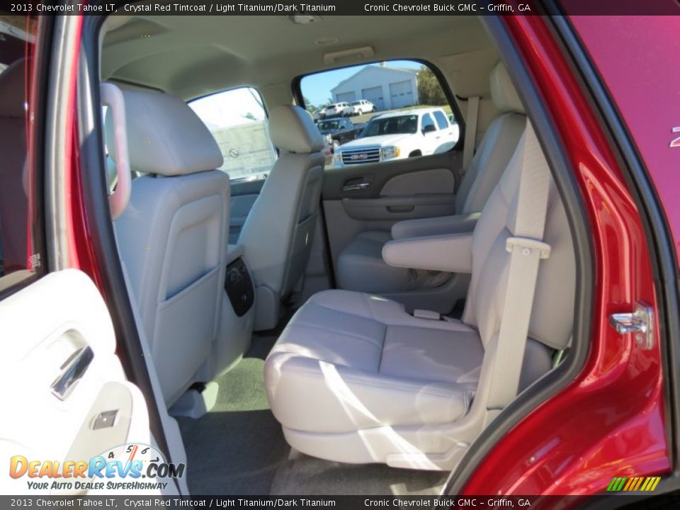 2013 Chevrolet Tahoe LT Crystal Red Tintcoat / Light Titanium/Dark Titanium Photo #10