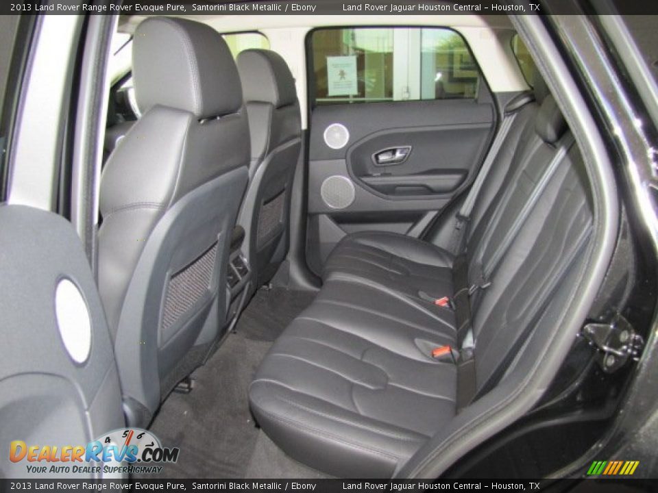 Rear Seat of 2013 Land Rover Range Rover Evoque Pure Photo #4