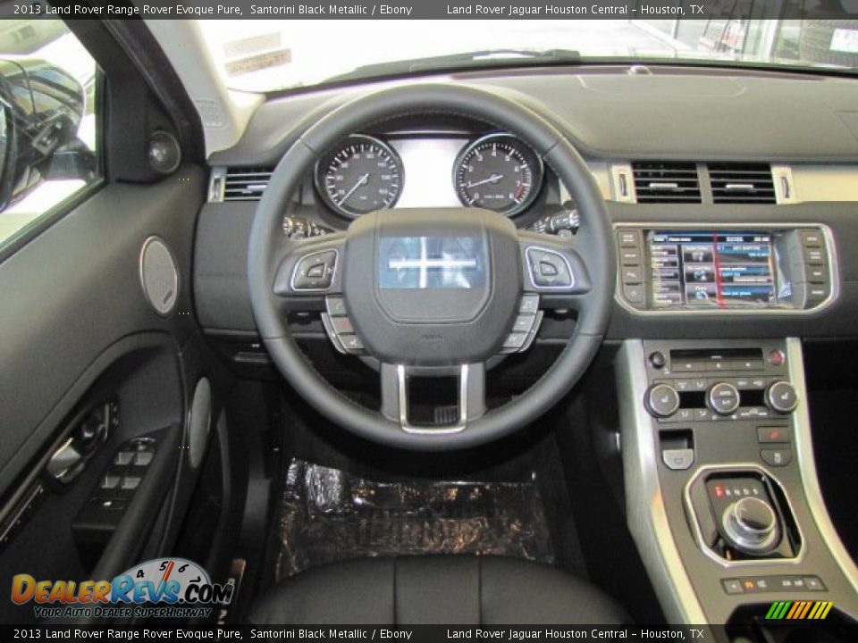 2013 Land Rover Range Rover Evoque Pure Steering Wheel Photo #15
