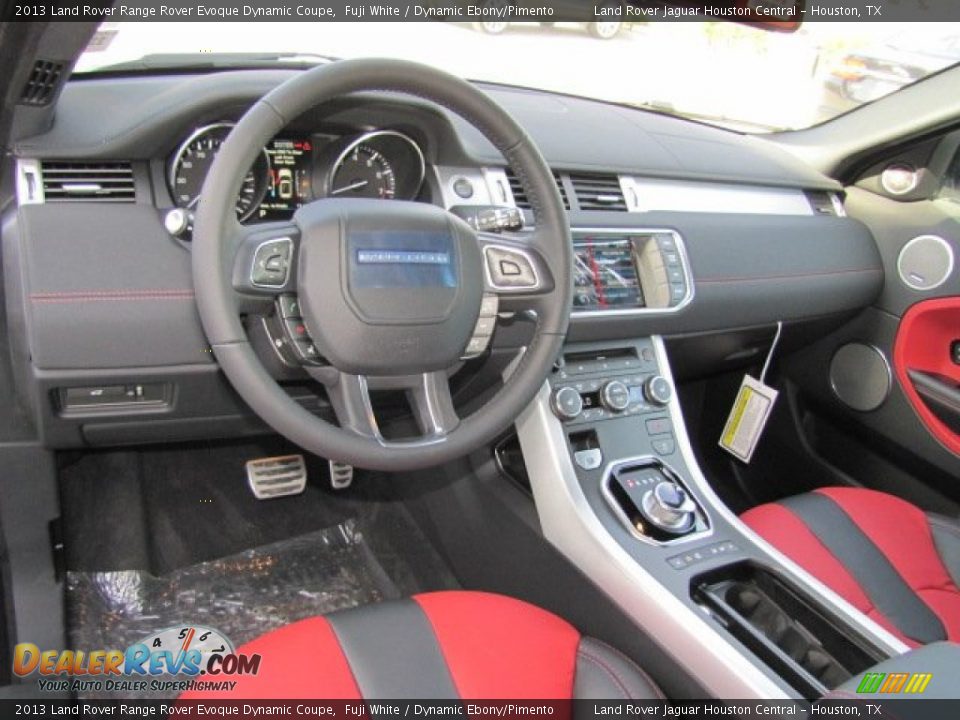 Dashboard of 2013 Land Rover Range Rover Evoque Dynamic Coupe Photo #3