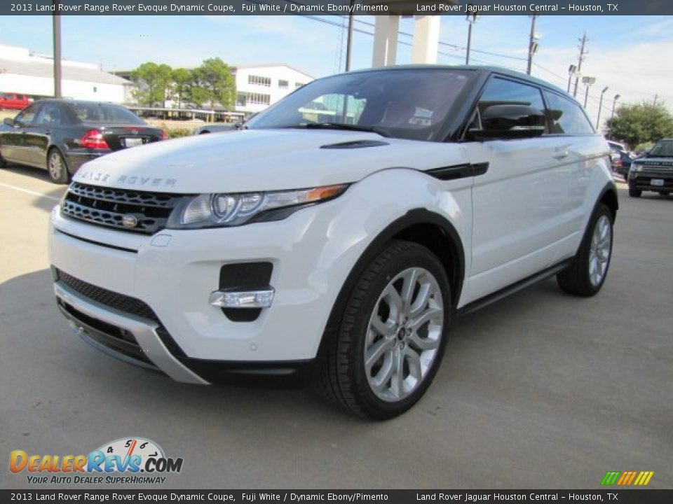 Front 3/4 View of 2013 Land Rover Range Rover Evoque Dynamic Coupe Photo #5