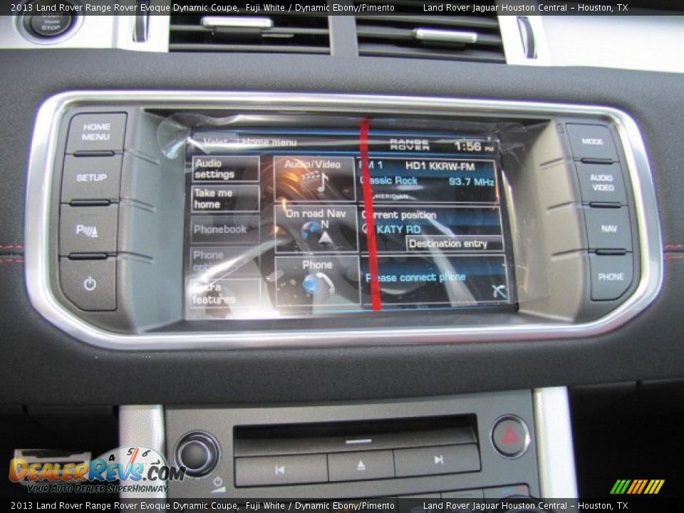 2013 Land Rover Range Rover Evoque Dynamic Coupe Fuji White / Dynamic Ebony/Pimento Photo #17
