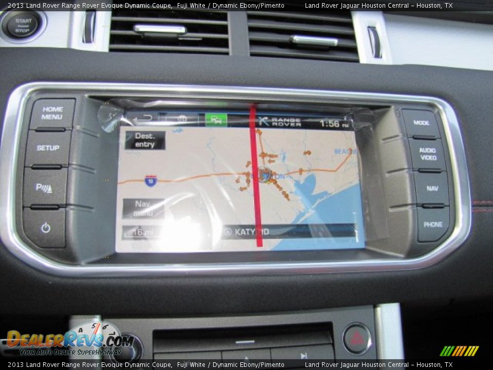 Navigation of 2013 Land Rover Range Rover Evoque Dynamic Coupe Photo #18