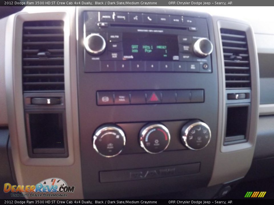 2012 Dodge Ram 3500 HD ST Crew Cab 4x4 Dually Black / Dark Slate/Medium Graystone Photo #10