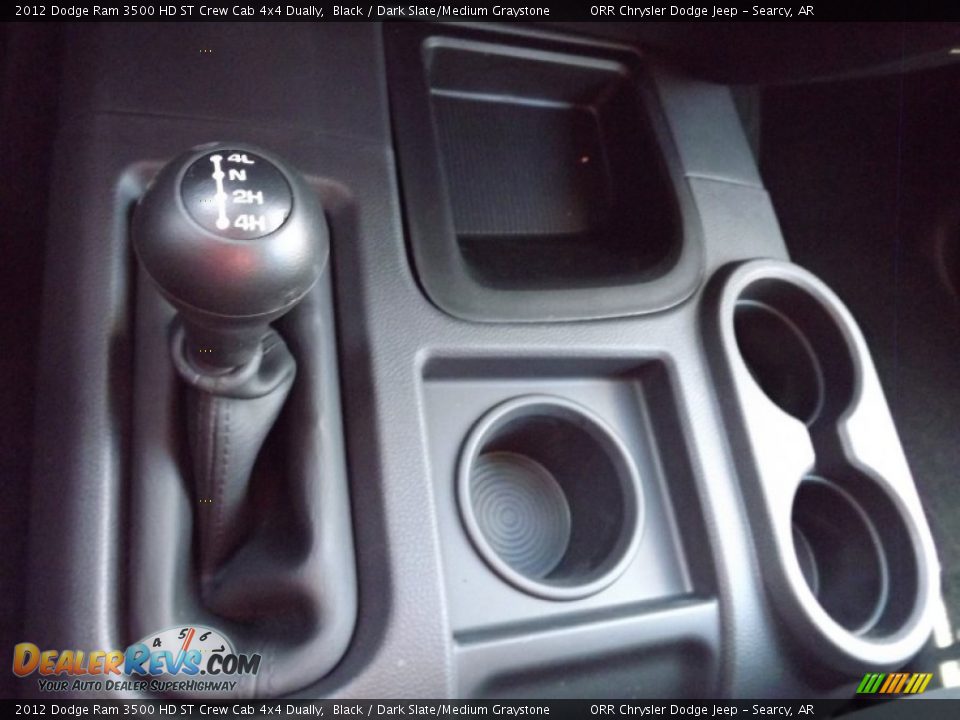 2012 Dodge Ram 3500 HD ST Crew Cab 4x4 Dually Black / Dark Slate/Medium Graystone Photo #15