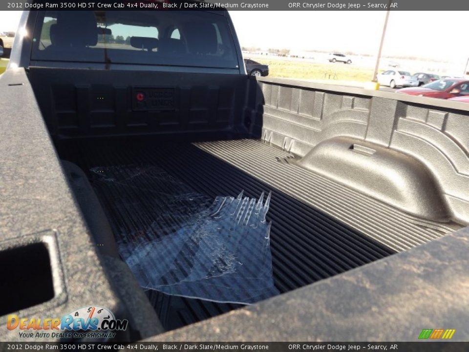 2012 Dodge Ram 3500 HD ST Crew Cab 4x4 Dually Black / Dark Slate/Medium Graystone Photo #18