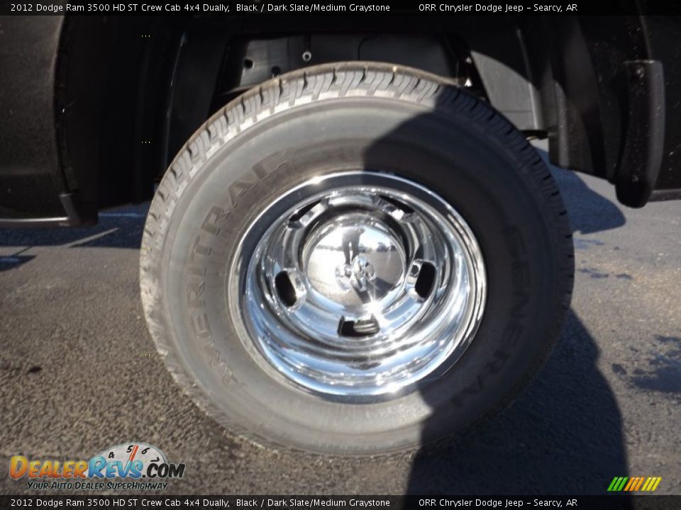 2012 Dodge Ram 3500 HD ST Crew Cab 4x4 Dually Black / Dark Slate/Medium Graystone Photo #19
