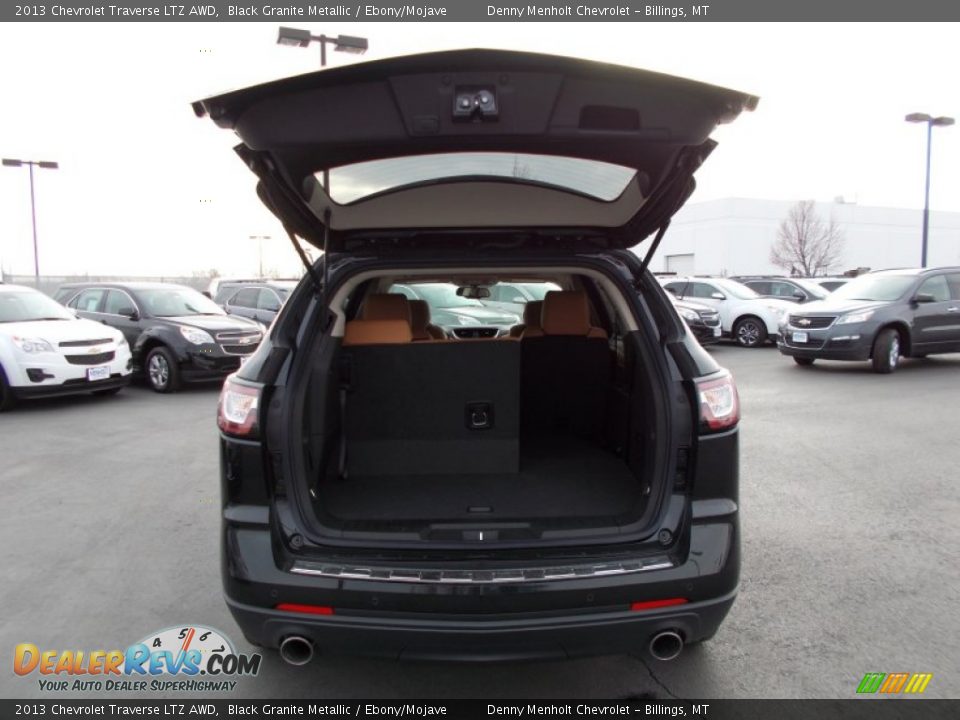 2013 Chevrolet Traverse LTZ AWD Black Granite Metallic / Ebony/Mojave Photo #9