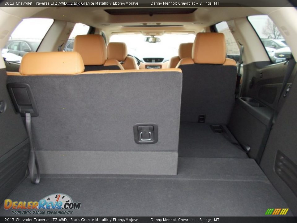 2013 Chevrolet Traverse LTZ AWD Black Granite Metallic / Ebony/Mojave Photo #10