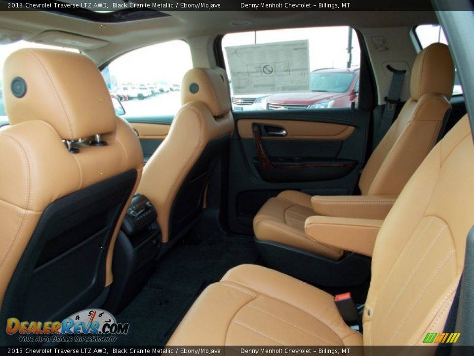 2013 Chevrolet Traverse LTZ AWD Black Granite Metallic / Ebony/Mojave Photo #11