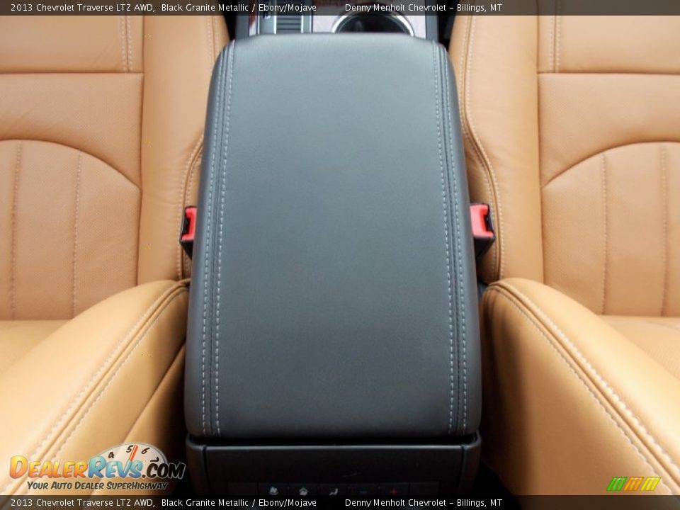 2013 Chevrolet Traverse LTZ AWD Black Granite Metallic / Ebony/Mojave Photo #16