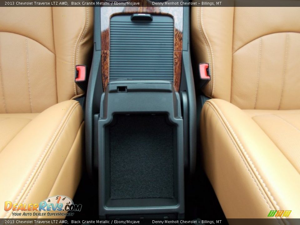 2013 Chevrolet Traverse LTZ AWD Black Granite Metallic / Ebony/Mojave Photo #17