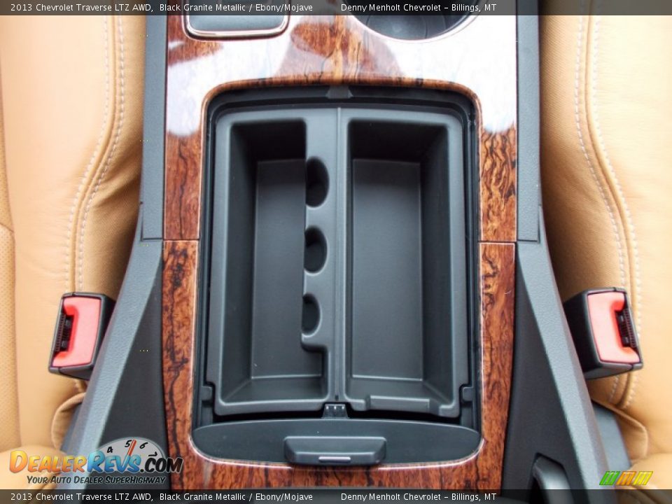 2013 Chevrolet Traverse LTZ AWD Black Granite Metallic / Ebony/Mojave Photo #18