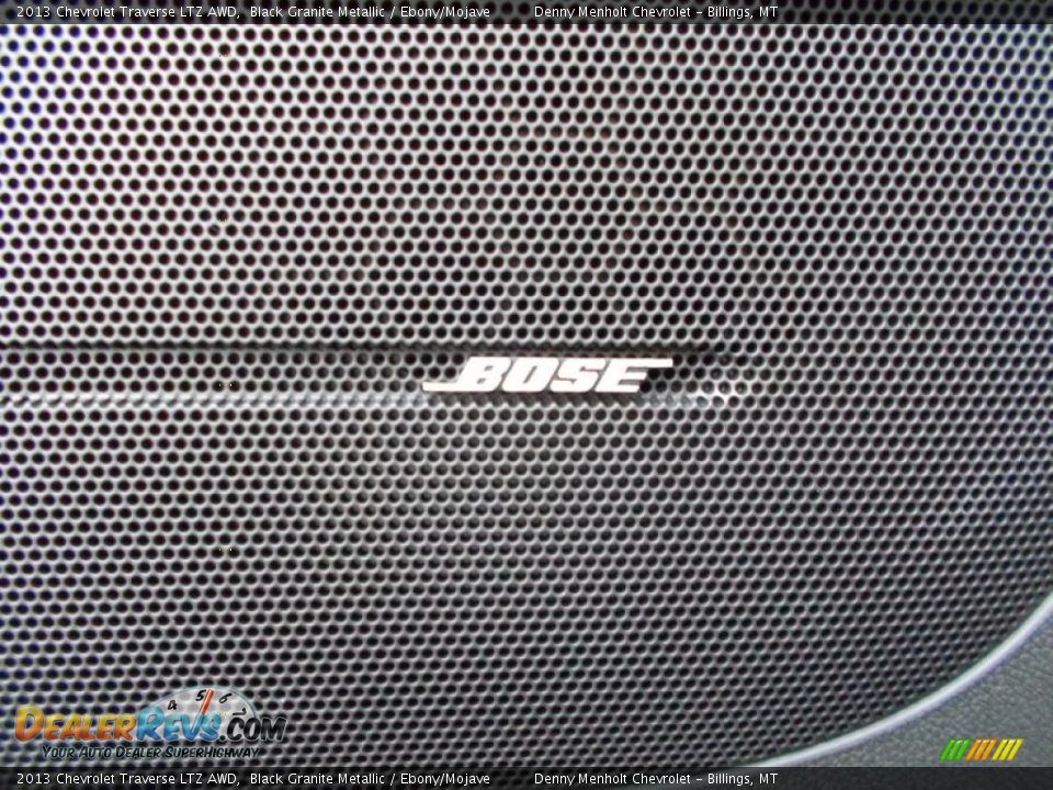 2013 Chevrolet Traverse LTZ AWD Black Granite Metallic / Ebony/Mojave Photo #21