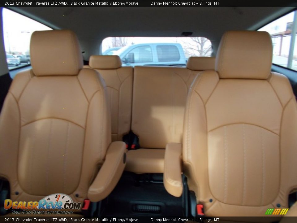 2013 Chevrolet Traverse LTZ AWD Black Granite Metallic / Ebony/Mojave Photo #22