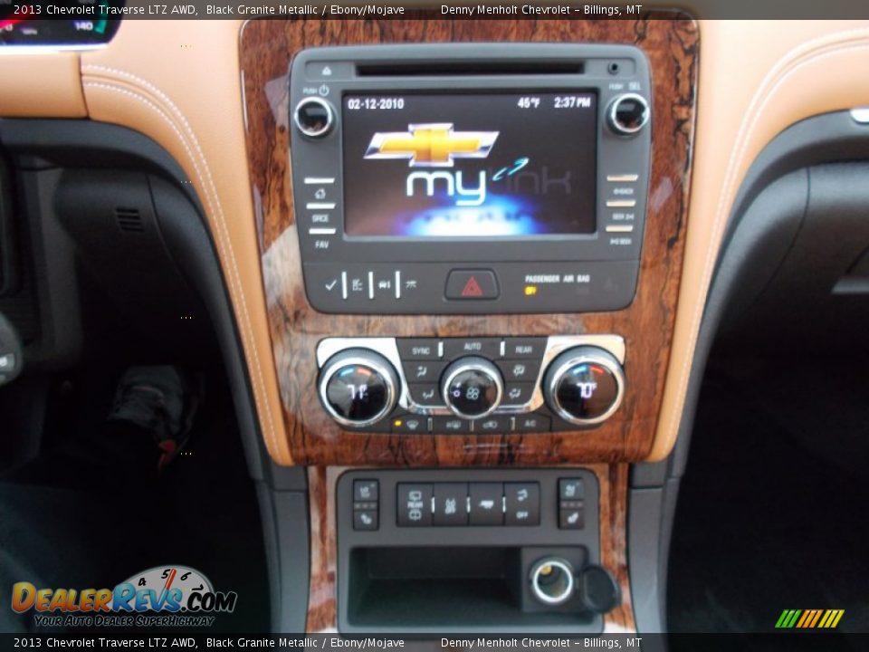 2013 Chevrolet Traverse LTZ AWD Black Granite Metallic / Ebony/Mojave Photo #23