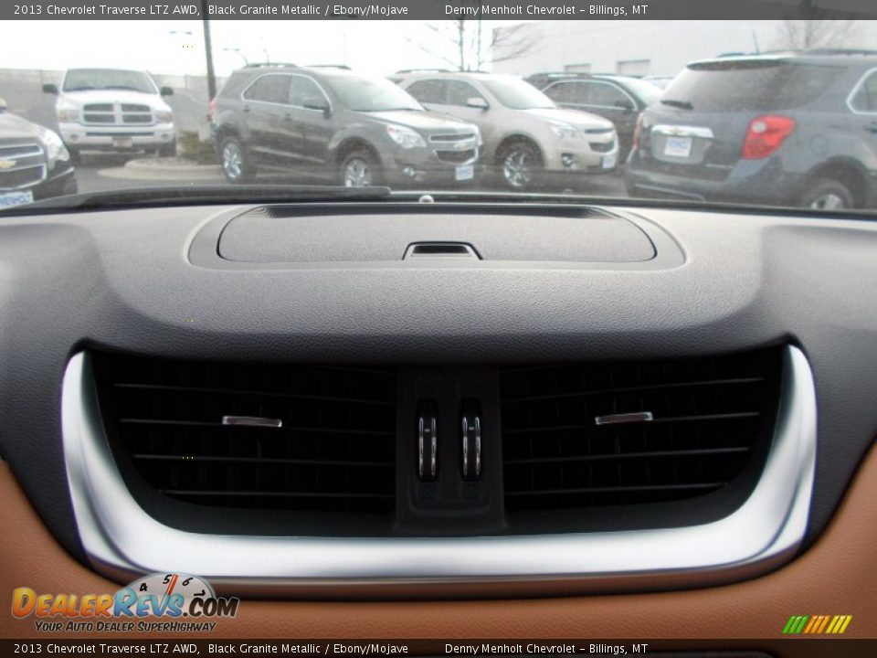 2013 Chevrolet Traverse LTZ AWD Black Granite Metallic / Ebony/Mojave Photo #24