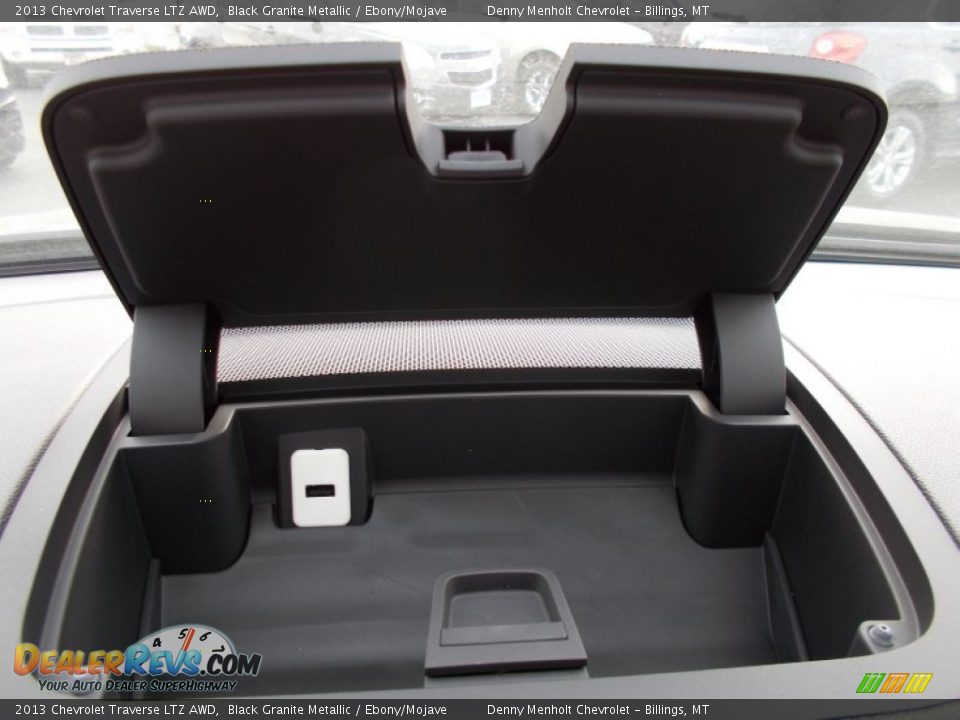 2013 Chevrolet Traverse LTZ AWD Black Granite Metallic / Ebony/Mojave Photo #25