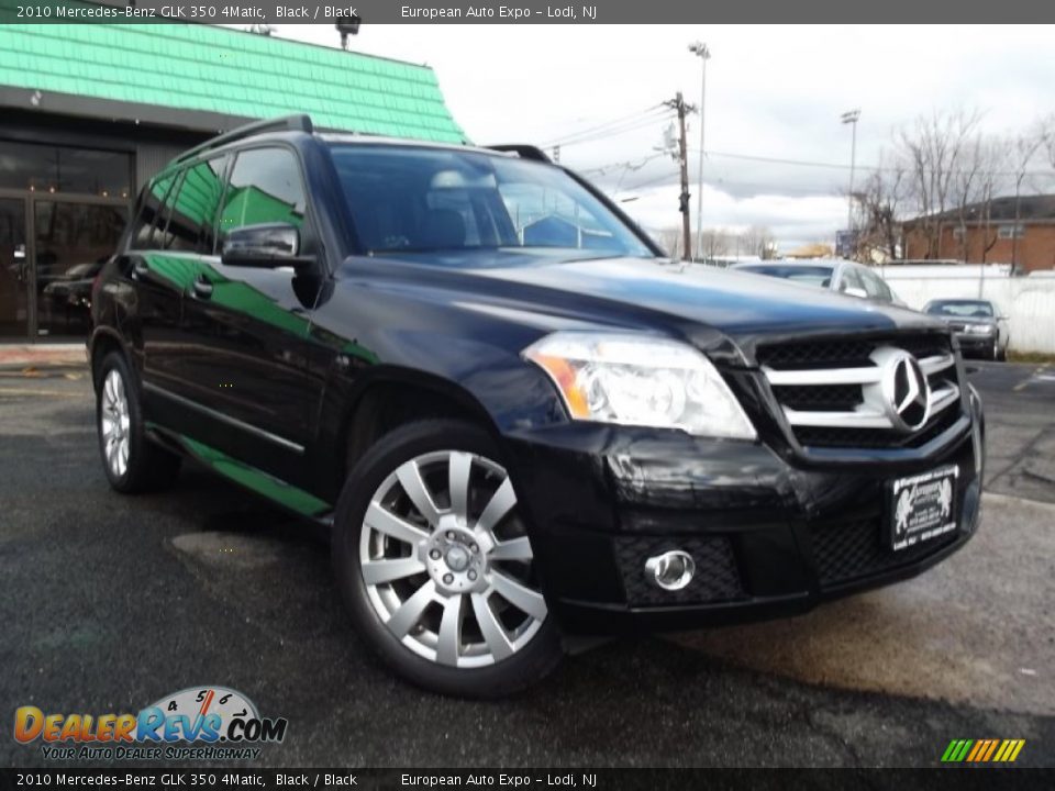 2010 Mercedes-Benz GLK 350 4Matic Black / Black Photo #2