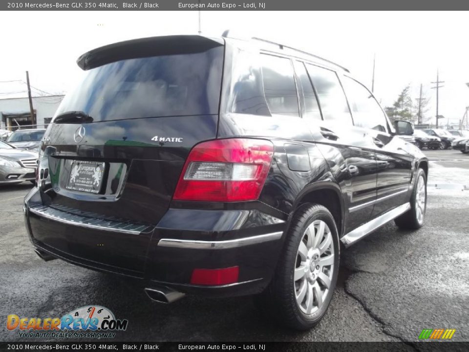 2010 Mercedes-Benz GLK 350 4Matic Black / Black Photo #3