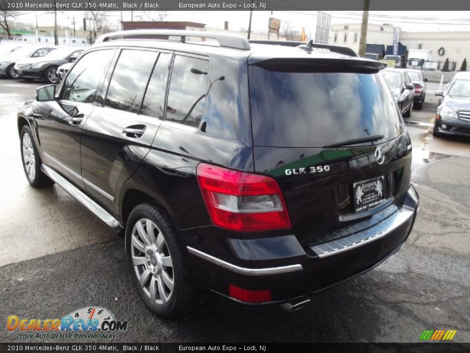 2010 Mercedes-Benz GLK 350 4Matic Black / Black Photo #4