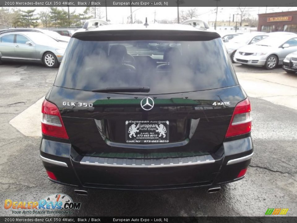 2010 Mercedes-Benz GLK 350 4Matic Black / Black Photo #5