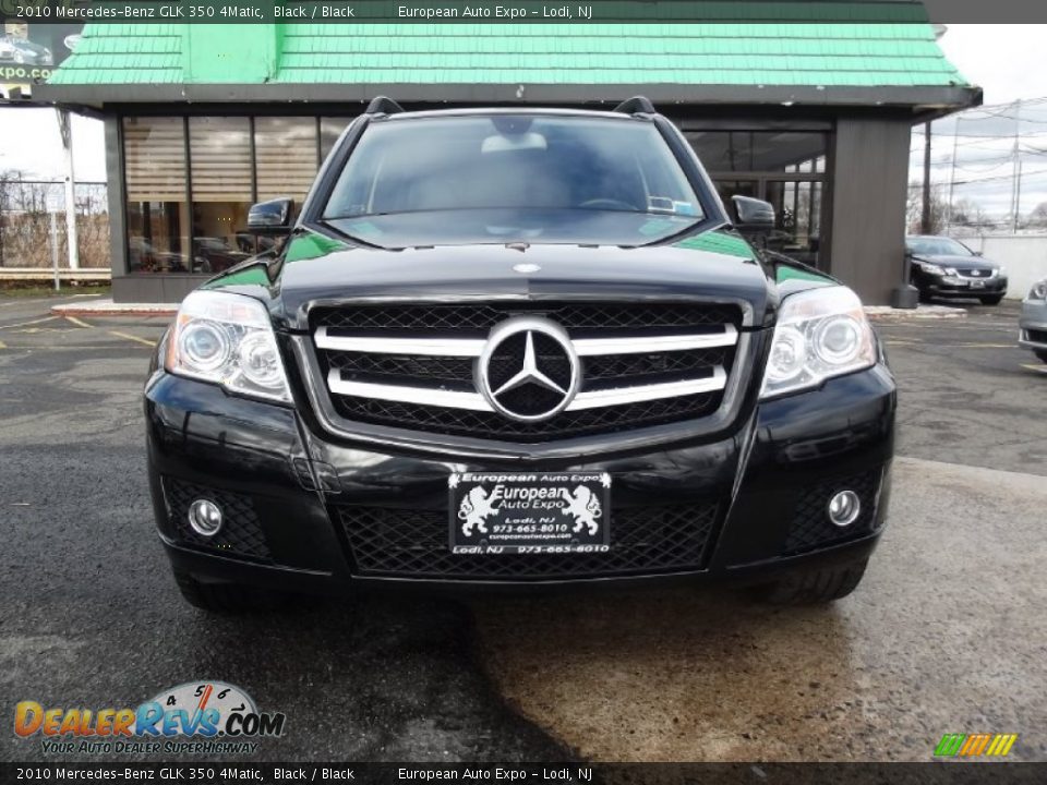 2010 Mercedes-Benz GLK 350 4Matic Black / Black Photo #9