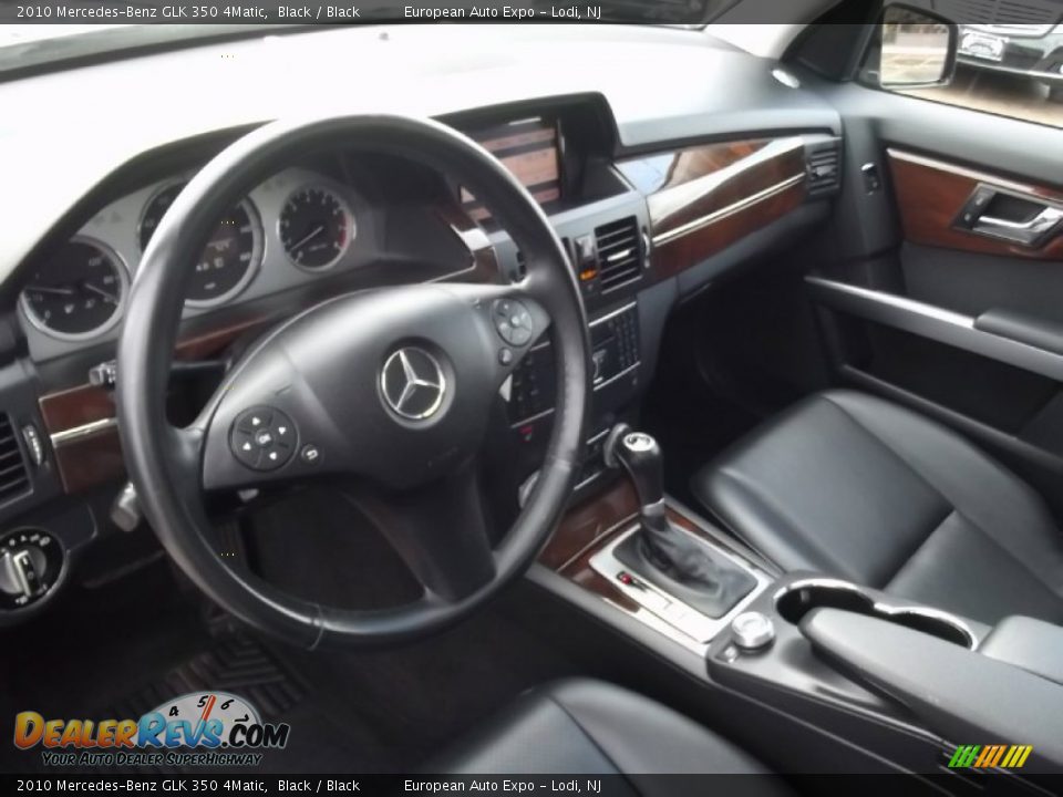 2010 Mercedes-Benz GLK 350 4Matic Black / Black Photo #11