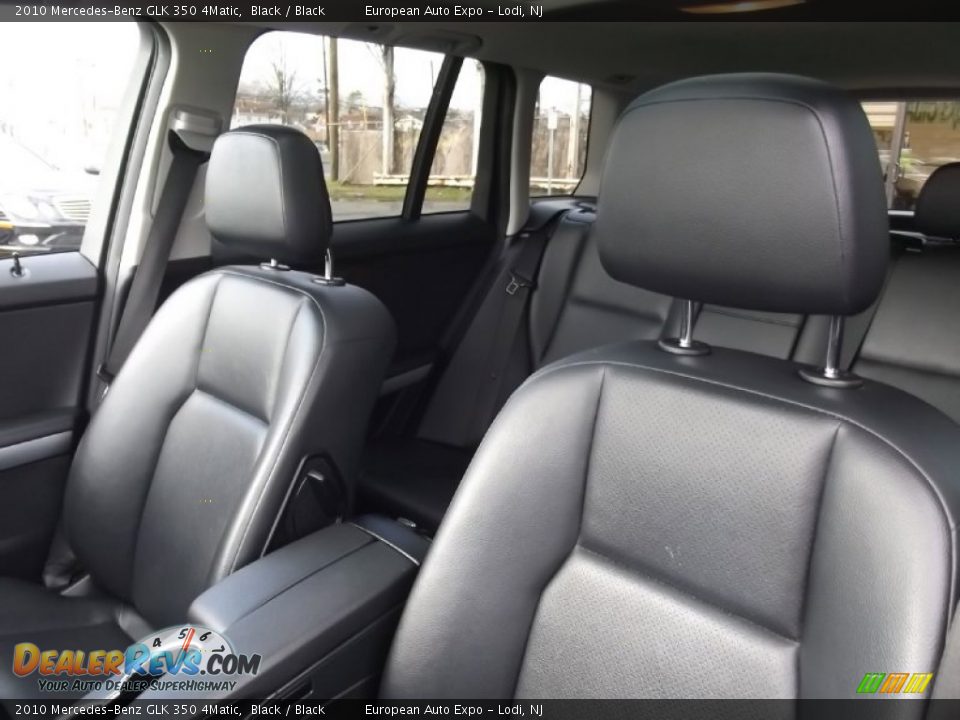 2010 Mercedes-Benz GLK 350 4Matic Black / Black Photo #12
