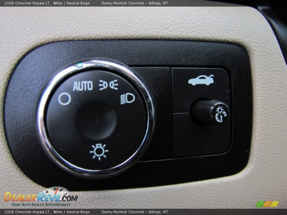 2008 Chevrolet Impala LT White / Neutral Beige Photo #15