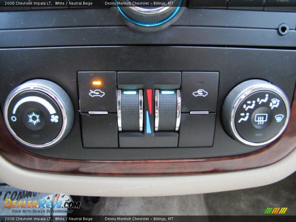 2008 Chevrolet Impala LT White / Neutral Beige Photo #19