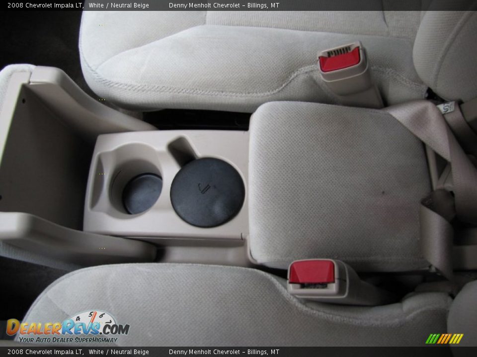 2008 Chevrolet Impala LT White / Neutral Beige Photo #21