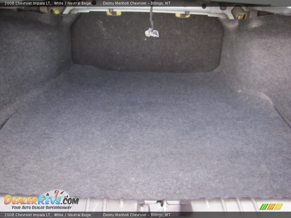 2008 Chevrolet Impala LT White / Neutral Beige Photo #25