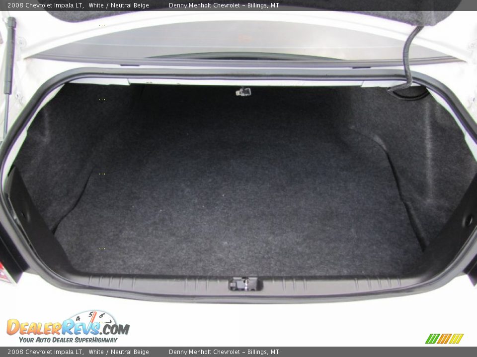 2008 Chevrolet Impala LT White / Neutral Beige Photo #26