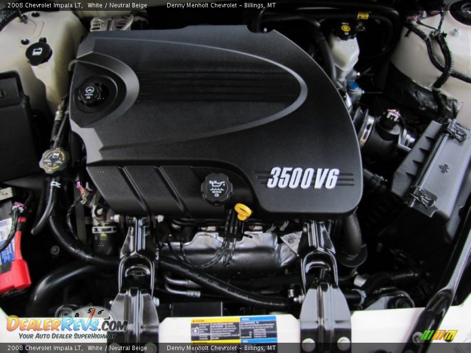 2008 Chevrolet Impala LT White / Neutral Beige Photo #28